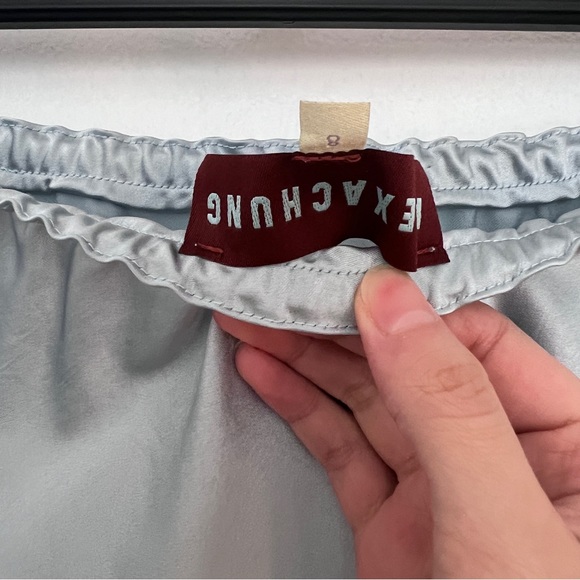 Alexachung Woman Gathered Satin-crepe Skirt Sky Blue
Visit - Picture 3 of 3